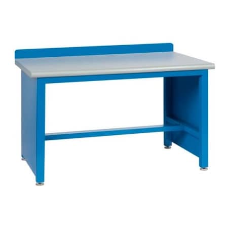 Lista International Lista Technical Workbench W/ Tech Legs, Laminate Safety Edge, 60"W x 30"D, Blue XSTB11-60PT/BB
